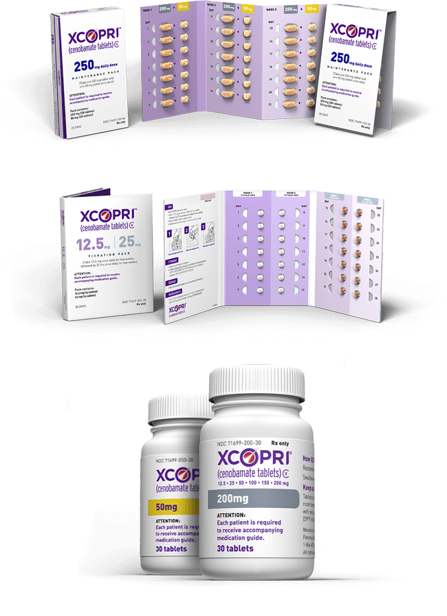Taking XCOPRI XCOPRI (cenobamate tablets) CV