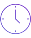 'Taken By Mouth, Once Daily' Clock Icon