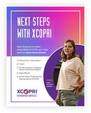 XCOPRI Next Steps Brochure